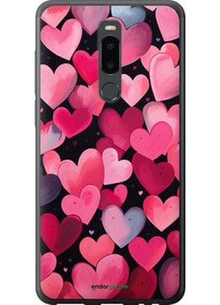 Чехол на meizu note 8 сердечки 4 "5662u-1610-2448"