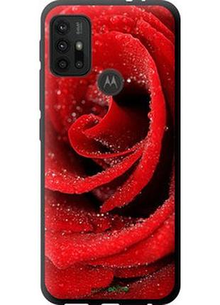 Чохол на motorola moto g30 червона троянда "529b-2320-2448"