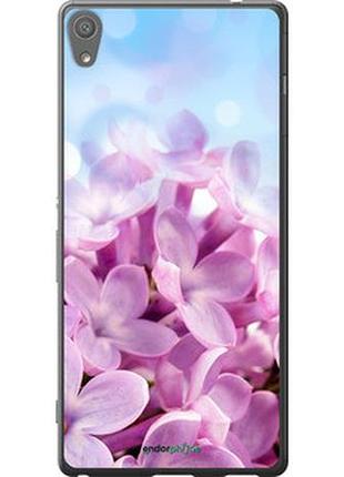Чехол на sony xperia xa ultra dual f3212 сирень "527u-391-2448"