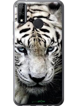 Чохол на huawei y8s грусний білий тигр "106u-2027-10746"