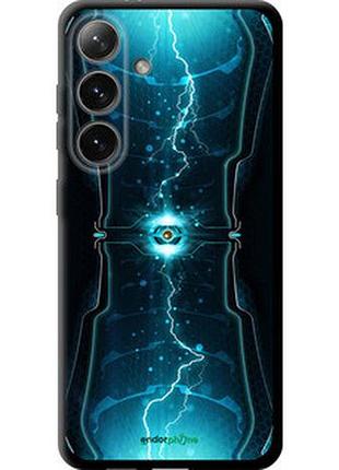 Чехол на samsung galaxy s24 молнии в цилиндре "120b-3390-2448"