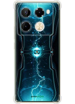 Чехол на infinix note 40 pro 5g молнии в цилиндре "120sp-3690-2448"