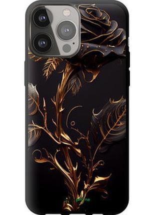 Чехол на iphone 13 pro max роза 3 "5552b-2371-2448"