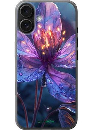Чехол на iphone 16 plus магический цветок "6038u-3714-2448"