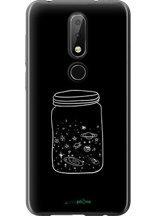 Чехол на nokia 6.1 plus космос в банке "4297u-1539-10746"