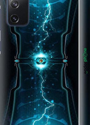 Чехол на samsung galaxy s20 fe g780f молнии в цилиндре "120m-2075-2448"