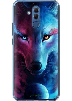 Чехол на huawei mate 20 lite арт-волк "3999u-1575-2448"