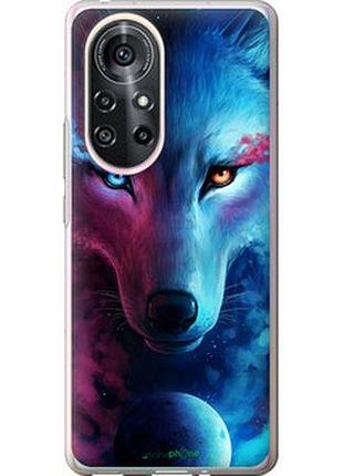 Чехол на huawei nova 8 pro арт-волк "3999u-2246-2448"