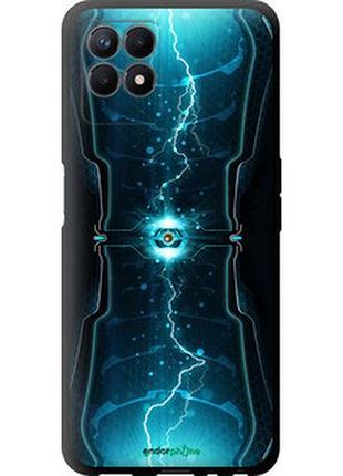 Чехол на realme 8i молнии в цилиндре "120b-2518-2448"