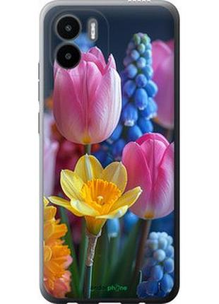 Чохол на xiaomi redmi a1 весняні квіти "6058u-2768-2448"