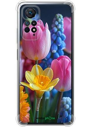 Чохол на xiaomi redmi note 11s 4g весняні квіти "6058sp-3936-2448"