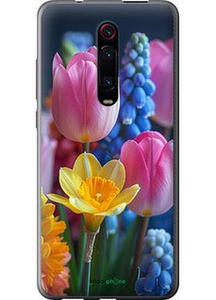 Чехол на xiaomi mi 9t pro весенние цветы "6058t-1698-2448"