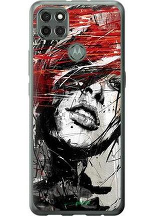 Чохол на motorola g9 power обличчя дівчини "1162u-2229-2448"