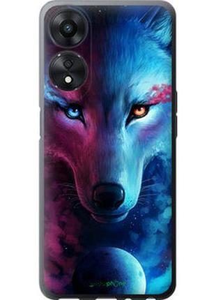Чехол на oppo a58 5g арт-волк "3999u-2950-2448"