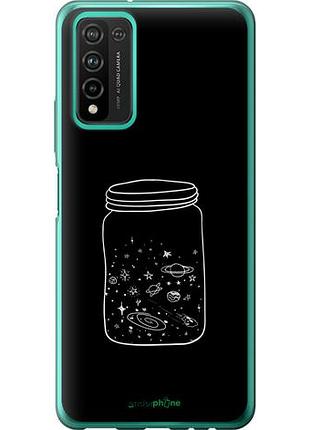 Чехол на huawei honor 10x lite космос в банке "4297u-2198-10746"
