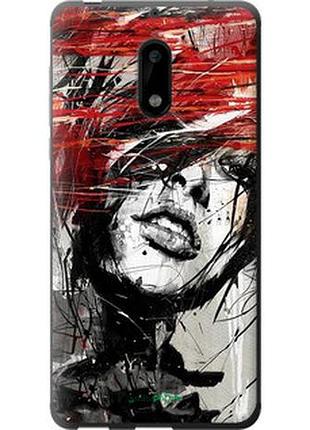 Чохол на nokia 6 обличчя дівчини "1162u-898-2448"