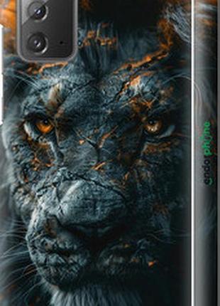 Чохол на samsung galaxy note 20 плам'яний лев "6153m-2036-2448"