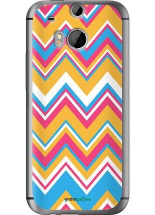 Чехол на htc one m8 шеврон v2 "1057u-30-10746"