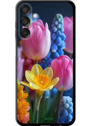 Чехол на samsung galaxy f15 весенние цветы "6058b-3756-2448"