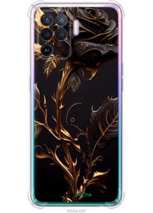 Чехол на oppo reno5 lite роза 3 "5552sp-2312-2448"
