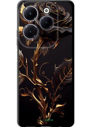 Чехол на infinix hot 40 роза 3 "5552b-3503-2448"