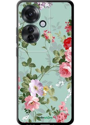 Чехол на oppo reno11 f цветочные обои 2 "862b-3671-2448"