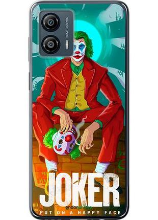 Чехол на motorola moto g53 джокер1 "4675u-3047-10746"