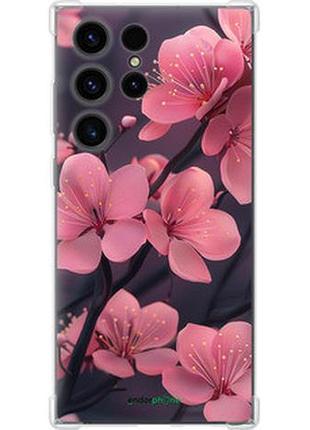 Чохол на samsung galaxy s23 ultra пурпурова сакура "6075sp-2906-2448"
