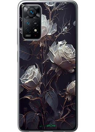 Чехол на xiaomi redmi note 11 розы 2 "5550u-2516-2448"