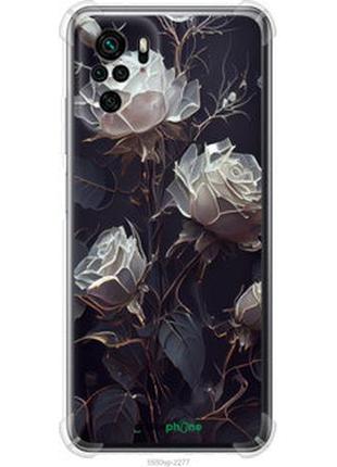 Чехол на xiaomi redmi note 10 розы 2 "5550sp-2277-2448"