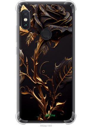 Чехол на xiaomi redmi note 5 pro роза 3 "5552sp-1353-2448"