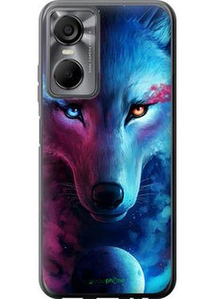 Чохол на tecno pop 6 pro be8 арт-вовк "3999u-2929-2448"