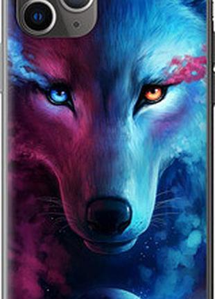 Чехол на iphone 11 pro max арт-волк "3999u-1723-2448"