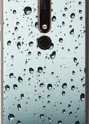 Чохол на nokia 6 2018 скло в краплях "8483-1386-10746"