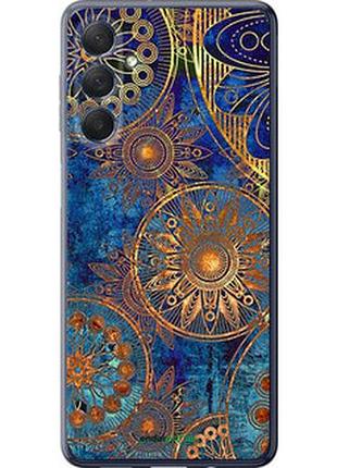 Чехол на samsung galaxy m54 золотой узор "678u-3039-2448"