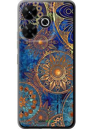 Чехол на xiaomi redmi 13 4g золотой узор "678u-3751-2448"