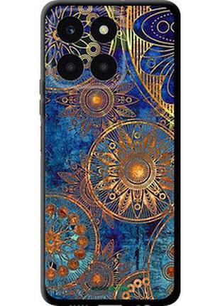 Чехол на huawei honor x6a золотой узор "678b-3340-2448"