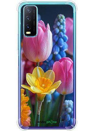 Чохол на vivo y20 весняні квіти "6058sp-2078-2448"