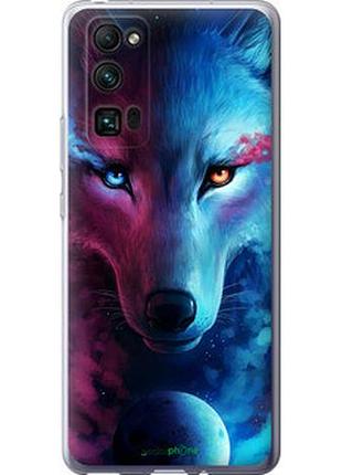 Чехол на huawei honor 30 pro арт-волк "3999u-1920-2448"