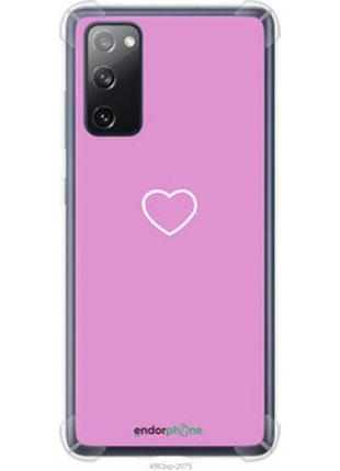 Чехол на samsung galaxy s20 fe g780f сердце 2 "4863sp-2075-2448"