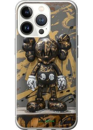 Чехол на iphone 13 pro bronze kaws "6097u-2372-10746"