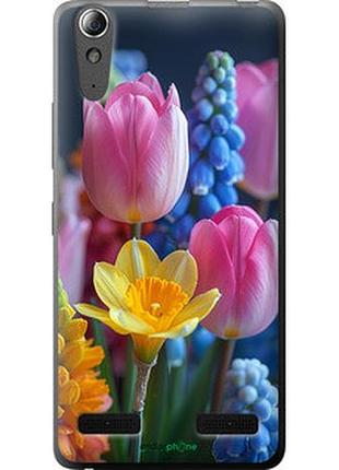 Чохол на lenovo k3 (k30-t) весняні квіти "6058u-114-2448"