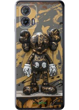 Чехол на motorola g73 bronze kaws "6097u-3196-10746"