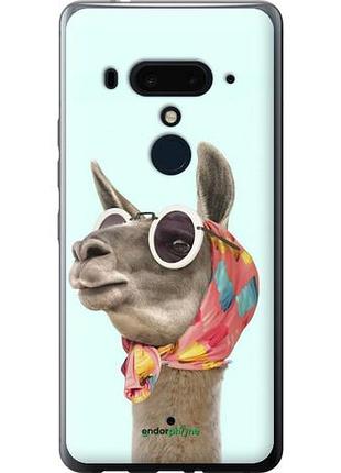 Чехол на htc u12 plus модная лама "4479u-1712-10746"