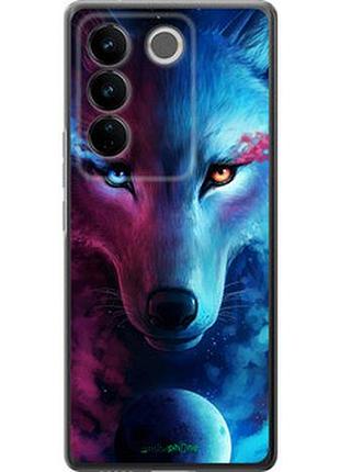 Чехол на vivo s16 pro арт-волк "3999u-3123-2448"