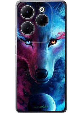 Чехол на infinix hot 40 арт-волк "3999u-3503-2448"