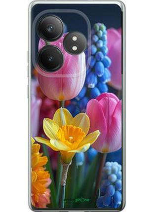 Чохол на realme gt neo6 se весняні квіти "6058u-3796-2448"