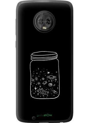 Чехол на motorola moto g6 космос в банке "4297u-982-10746"
