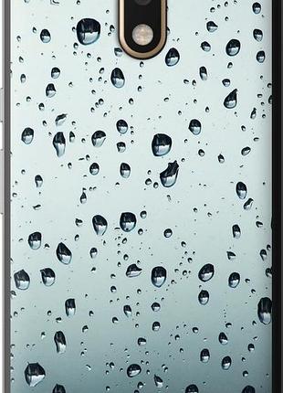 Чехол на motorola moto g4 стекло в каплях "848u-511-10746"