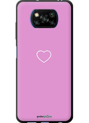 Чохол на xiaomi poco x3 pro серце 2 "4863b-2938-2448"